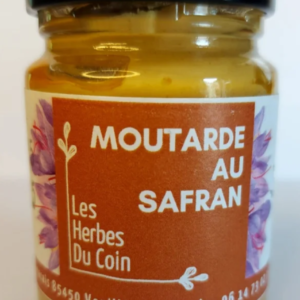 MOUTARDE AU SAFRAN 100G