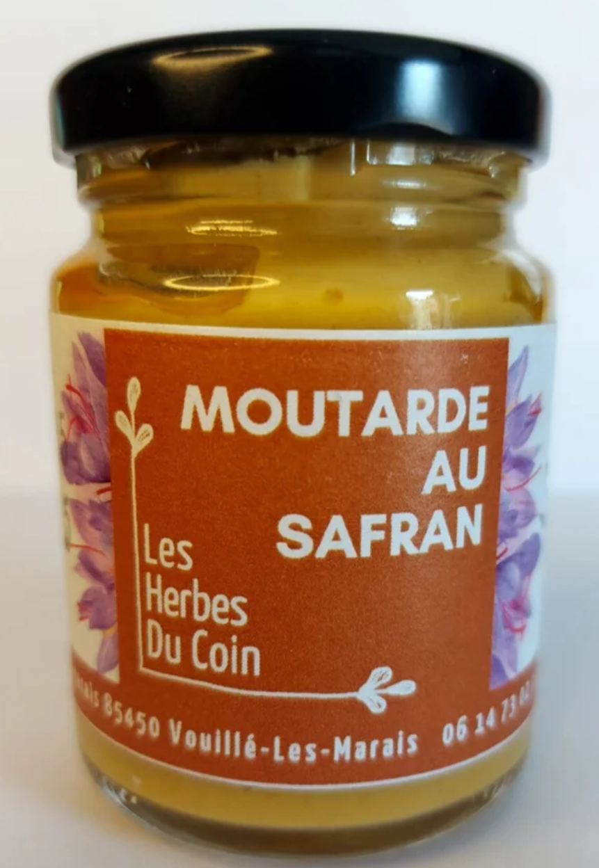 MOUTARDE AU SAFRAN 100G
