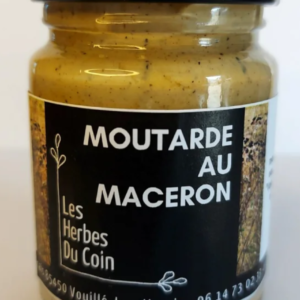 MOUTARDE AU MACERON 100G