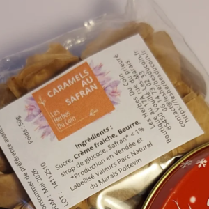 Caramel tendre au safran 50g