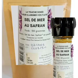 SEL DE MER AU SAFRAN