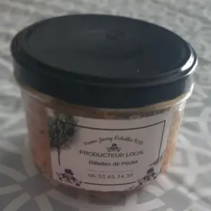 RILLETTE DE POULET 180G