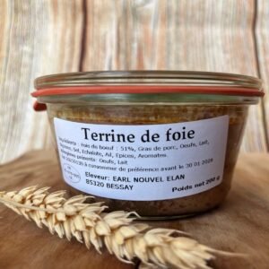 TERRINE DE FOIE 200G