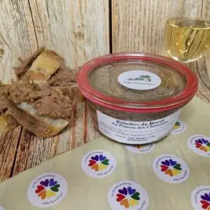 RILLETTE DE BOEUF AU PINEAU DES CHARENTES 200G